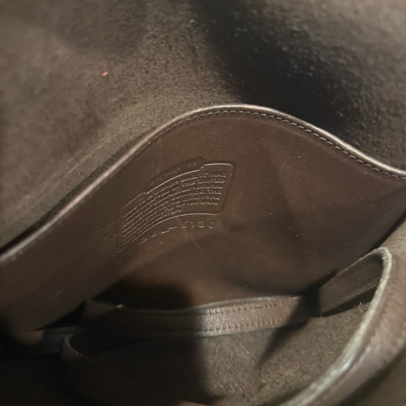 Authentic Vintage Coach Station Bag (#5130) in Dark Brown - Picture 5 of 6